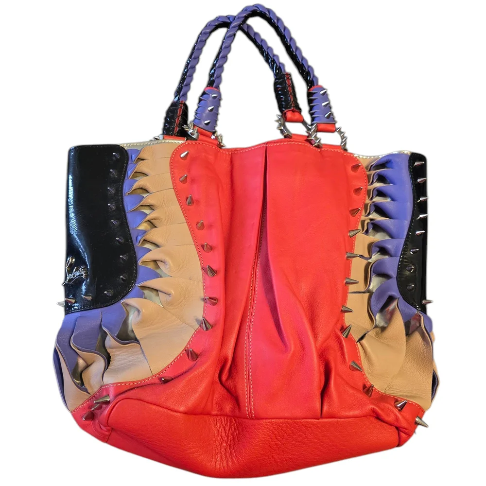 Rare Christian Louboutin Spike (Studded) Talita Tote Handbag - Picture 2 of 7